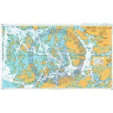 British Admiralty Nautical Chart  3439: Outer Approaches to Turku